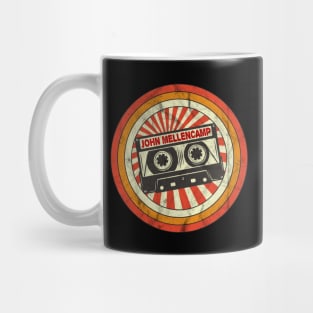 Mellencamp Proud Name Retro Cassette Vintage Mug